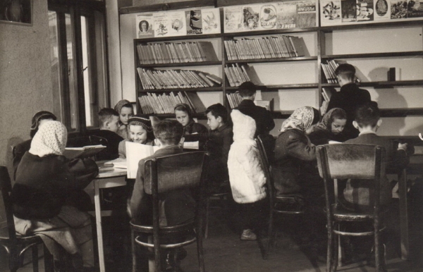 Foto: Detské oddelenie sídlilo pôvodne aj v Kolégiu, Zdroj Krajská knižnica v Prešove