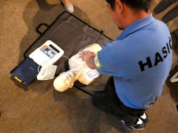 AED v službe hasičov