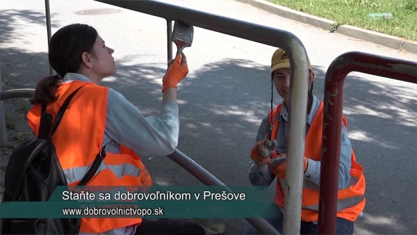 Foto: dobrovoľníci v Prešove, archív TV7